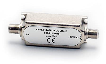 Metronic 440141 Amplificatore di Linea, Grigio
