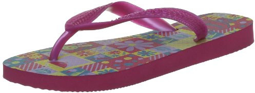 Havaianas Kids Flores, Infradito Unisex - Bambini e ragazzi, Viola Fuschia, 29/30 EU