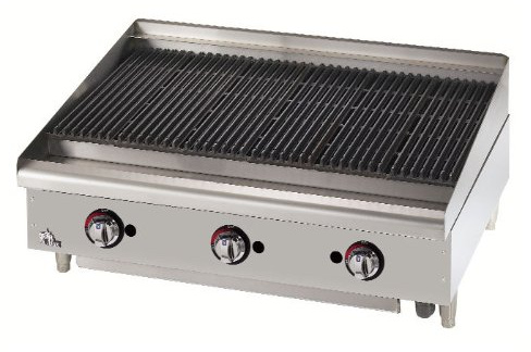 Star - 6036CBF - Star-Max 36 Lava Rock Charbroiler