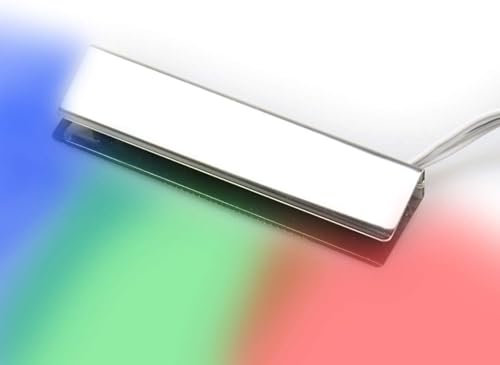 Lampada RGB a LED per bordi di vetro Illuminazione per ripiani in vetro Lampade per vetrine Clip Vetro, selezione: SET da 6 pezzi