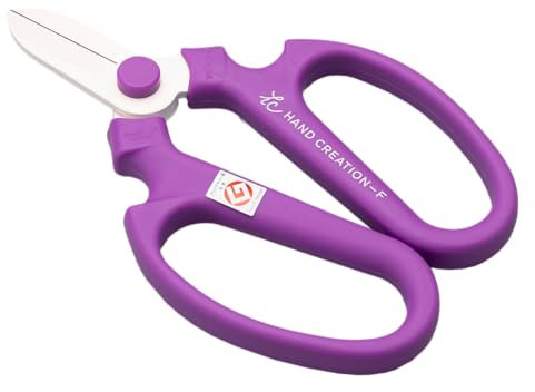 Pruning Scissors (Secateurs, Sakagen Hand Creation Old Style Type, Edo Purple, F-170)