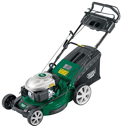 Draper 37994 173 cc 560 mm 3 en 1 de gasolina Autopropulsada Cortacésped, azul, 37994