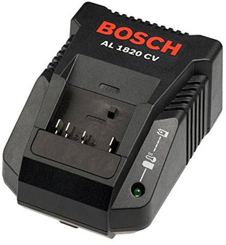 Bosch Professional Schnelladegerät AL 1820 CV (geeignet für 14,4-18 Volt Li-Ionen-Akkus von Bosch, Ladestrom 2 A) 2607225424 Schwarz