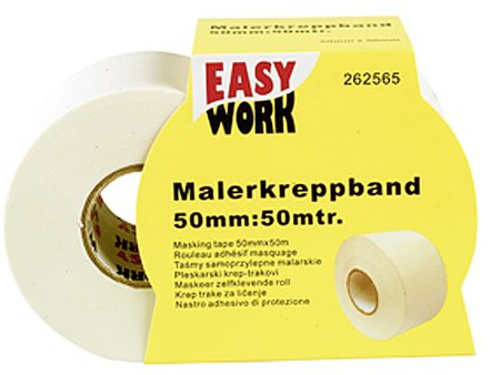 Easy Work Malerkreppband, 50 mm x 50 m, 1 Stück, 262565