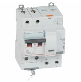 411159 Legrand Disjoncteur Différentiel 20a Type Ac 30ma Dx³6000 10ka 2p