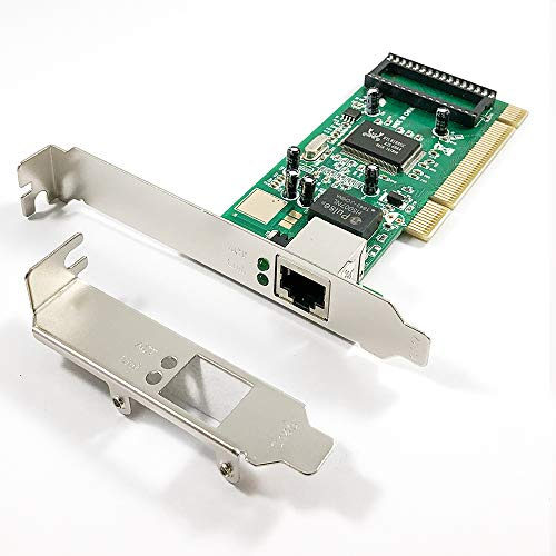 X-MEDIA XM-NA3500 PCI 1-Port 10/100/1000Mbps Gigabit Ethernet Network Adapter Card | Realtek RTL8169SC Chipset | Windows 11 & Linux Supported | Do Not Support PCI-Express(PCIe)