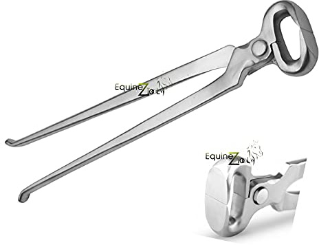 Hoof Nipper 15 Vanadium Steel Farrier Tool – Heavy Duty Professional Hoof Trimming Tool with Dull Finish for Precision Hoof Care, Durable Construction & Enhanced Grip for Farriers and Horse Owners