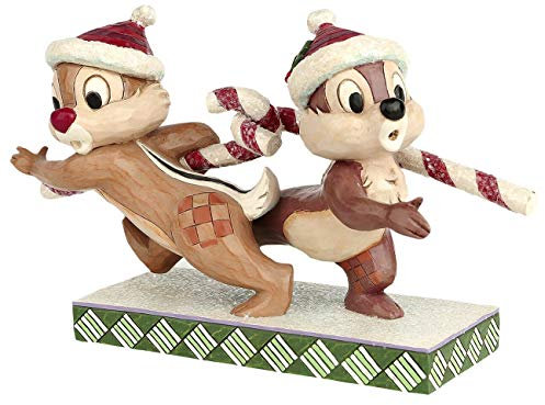 Disney Tradition Candy Cane Caper (Chip 'N' Dale Figur)