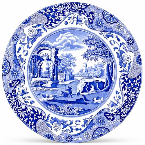 Blue Italian Plate 20Cm 8