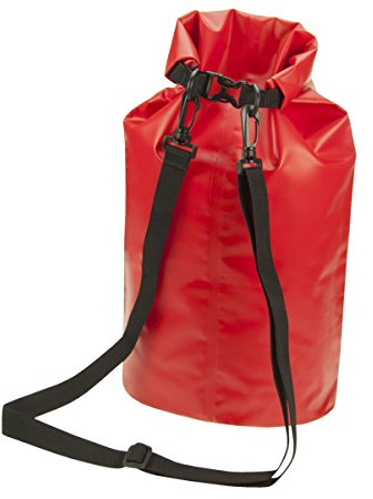 HALFAR® HF9786 Drybag Splash fritidsväskor sport- och reseväska, färg: röd, Röd röd