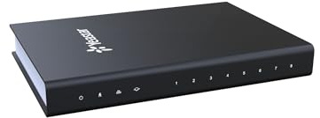 Yeastar yst-ta800 8 Port FXS Analog-Telefon-Adapter VoIP SIP Fax QoS GATEWAY