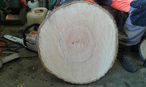 KJR Holzmanufaktur Baumscheibe, Holzscheibe,ca. 60-65 x 5 cm, Tischplatte