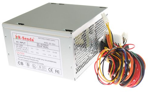 Psu Atx - Fuente de alimentación (500 W, PC)