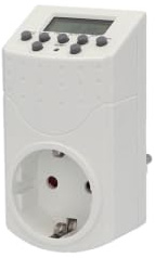 uniTEC 46433 - Mini timer digitale da interni con programma settimanale