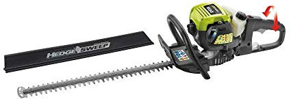 Ryobi RHT2660R 26cc bensin häcktrimmer med HedgeSweep-fäste