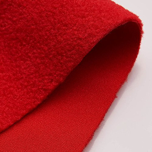 Softshell Nature Classic - mehrlagiger Softshell-Stoff, winddicht, wasserdicht & atmungsaktiv - Meterware (rot)