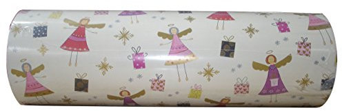 Woerner Geschenkpapier Weihnachten Engel Rolle 250m x 50cm
