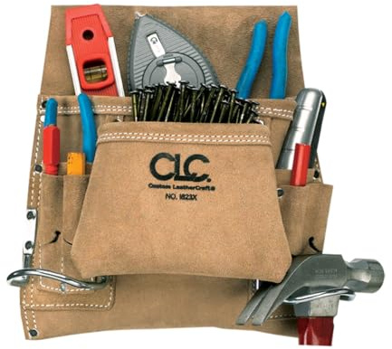 Custom Lederwaren 8pkt Crptr Werkzeug-Tasche, DIY Tools &