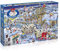 I Love Christmas 1000 Piece Jigsaw Puzzle | Mike Jupp | Christmas Jigsaw | Sustainable Puzzle for Adults | Premium 100% Recycled Board | Great Gift for Adults | Gibsons Games