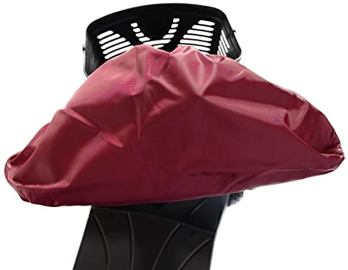Kozee Komforts Mobility Scooter Handle Bar Cover - Waterproof and Dust-Proof Tiller Cover for T Shape Tiller Scooters - Protect Your Scooter Control Panel from Harsh Weather Conditions - Maroon