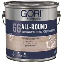 GORI 66 ALL-ROUND Impregnante di finitura per legno esterno 7813 NOCE MEDIO 5 l