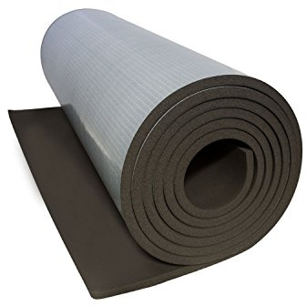 19mm Kautschuk Endlosplatte - selbstklebend 8m x 1m