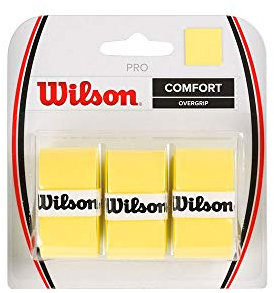 Wilson Unisex Griffband Pro Overgrip, gelb, 3 Stück, WRZ4014YE