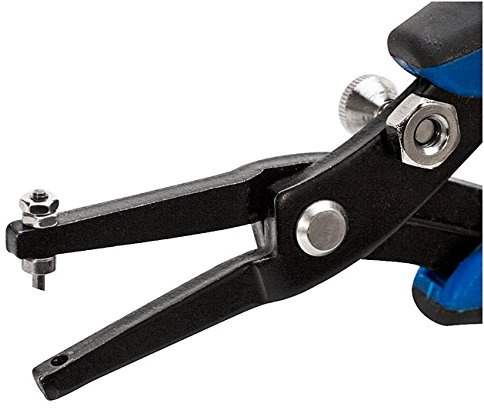 EUROTOOL EuroPunch Metal Hole Punch Pliers, Longneck, 1.5mm Hole Punch | PLR-133.75