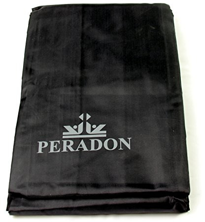 Billardtisch-Abdeckung von Peradon, schwarz. 213,36 cm