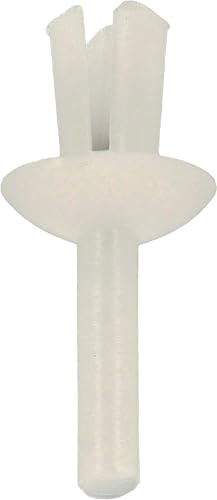 Restagraf - Rivet Plastique pour Fixation Carrosserie - Pour Trou 3,5 mm - Compatible Multimarque - Réf. 130 - Sachet de 100