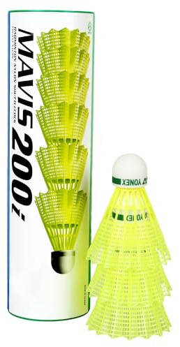 Yonex Nylon Shuttle Cocks- Mavis 200 I