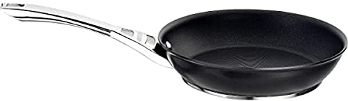 Circulon Infinite Non Stick Frying Pan 25cm - Induction Frying Pan with Stainless Steel Handles, Oven & Dishwasher Safe Skillet, Durable Cookware, Black
