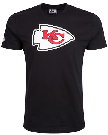 New Era Kansas City Chiefs T-Shirt Homme Noir FR : L (Taille Fabricant : L)