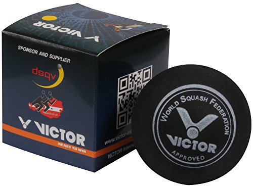 Victor Squashbälle 2x langsam , gelb I