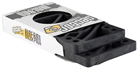 Sector 9 Regular Risers (Single Set), Black, 1/2-Inch - Packaging may vary