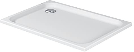 Duravit D-Code Duschwanne, 1200x800mm, Rechteckig, Einbauversion, 720113000000000, Farbe: Weiß glänzend