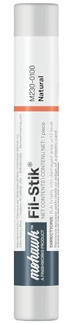 Mohawk Fil-Stik, Wax Putty Stick for Wood Repair, Natural, M230-0100, 1 Count