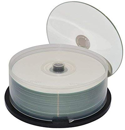 20x CD imprimible térmico Riket máscara integral en estuche de plástico HQ 52x velocidad, por Dragon Trading®