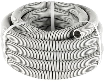 REV ISO Pipe for Electrical Installation Cable Conduit EN25 Flexible 10 m 320N/5 cm -5 °C to +60 °C Grey