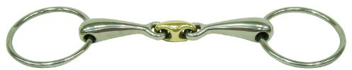ARBO-INOX Gebisse Wassertrense doppelt gebrochen 12,5 cm