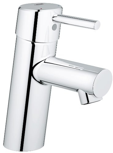 GROHE Concetto | Badarmatur - Waschtischarmatur | glatter Körper, reduzierter Wasserverbrauch | 3224010E