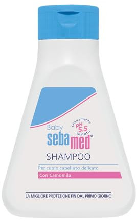 Sebamed Baby Shampoo 250ml - Detergente delicato per il cuoio capelluto delicato e i capelli fini del bambino