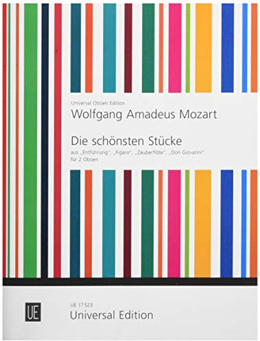 Universal Edition Mozart: Operatic Highlights for 2 oboes
