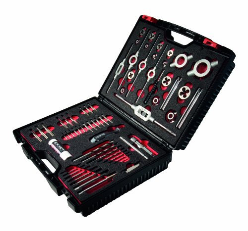 Exact 70521 HSS-E M3 - M12 Premium Gewindeschneid-Sortiment Hand- und Maschinengewindebohrer (61-teilig)