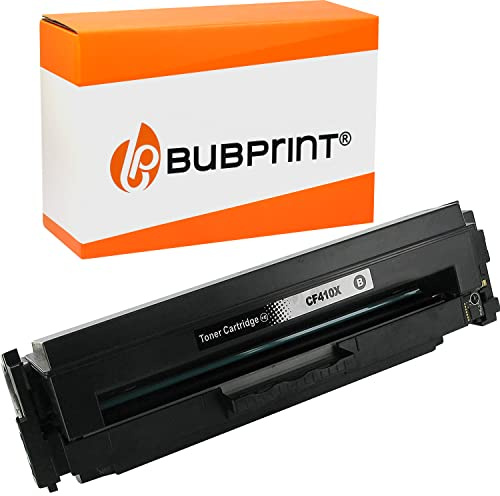 Bubprint Toner kompatibel als Ersatz für HP 410A CF410A 410X CF410X für Color Laserjet Pro MFP M477fdw M377dw M477fdn M477fnw m452dn M452nw m452dw m452 M477 M377 Schwarz