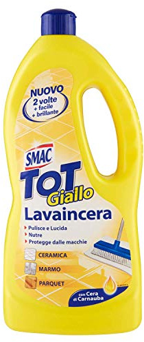 Smac – lavaincera Limpiador cerámica, mármol, parqué, con cera de carnaúba – 1000 ml