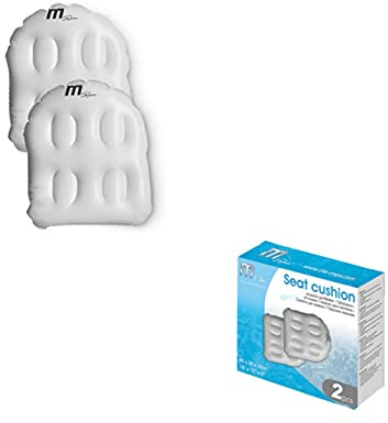 SHATCHI Cojines inflables Impermeables de PVC, Dosel, baño de pies, generador de ozono, Almacenamiento de Bebidas, lámpara, se Adapta a la mayoría de Accesorios de spas para jacuzzis MSpa, Gris Claro