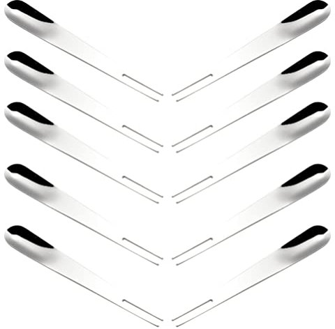 24X Edelstahl Obst Gabeln Picks Vorspeise Zahnstocher Spieß Salat Besteck für Kuchen Obst- Dessert