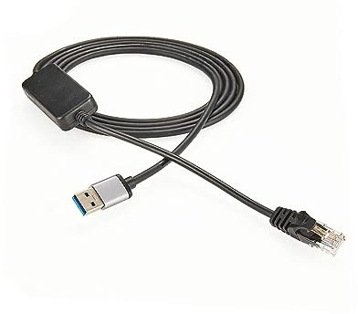 Elecbee Cavo adattatore Ethernet USB 2.0 maschio a RJ45 1M