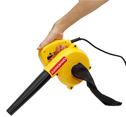 Souffleur,Souffleur de Feuille 900W électrique Puissant Blower Aspirateur Portable Home Computer DEPOUSSIERANT Collecteur de Feuilles électrique Turbo Fan